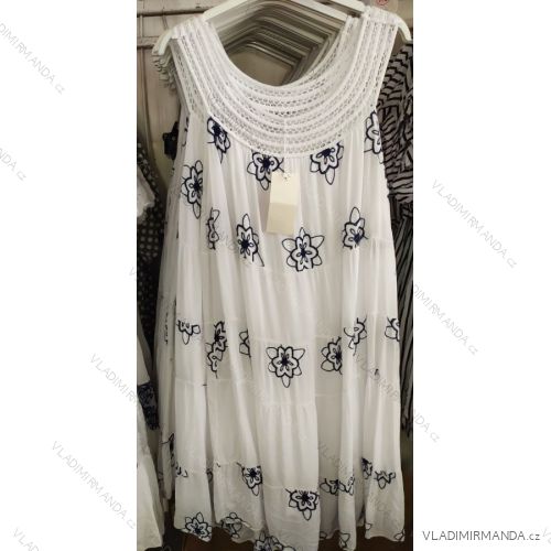 Summer women's dress (one size / white) ITALIAN MODA IM7177582