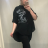 Tunic Shirt 3/4 Long Sleeve Ladies (uni M-L) ITALIAN FASHION IM420362 2XL-4XL Green