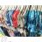 Dress short sleeve long summer strip womens (uni sl) ITALIAN MODA IM718227