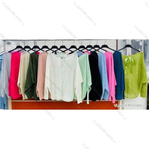 Shirt blouse 3/4 sleeve (UNI XL-3XL) ITALIAN MODA IM420486