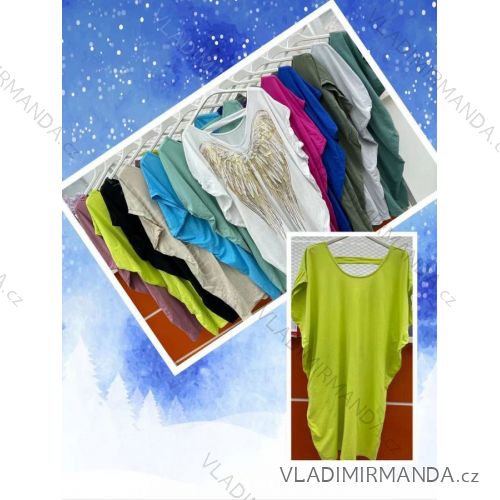 Shirt blouse 3/4 sleeve (UNI XL-3XL) ITALIAN MODA IM420486