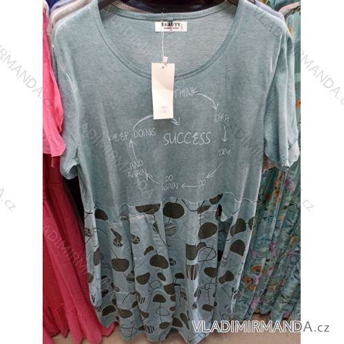 dress short sleeve womens (uni L-2XL) ITALIAN MODA IMS20004