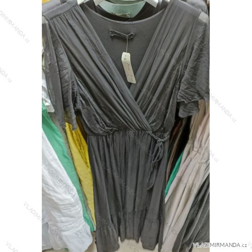 dress short sleeve womens (uni L-2XL) ITALIAN MODA IMS20004
