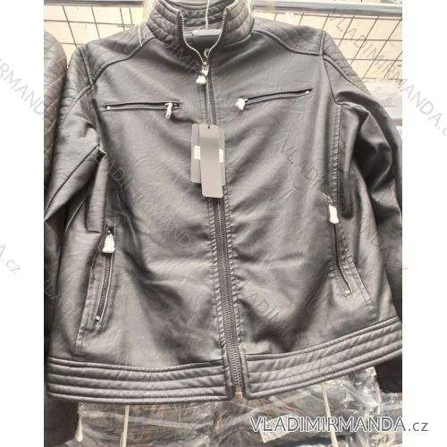 Men's leatherette jacket (3xl-7xl) RESPLENDENT MA519017