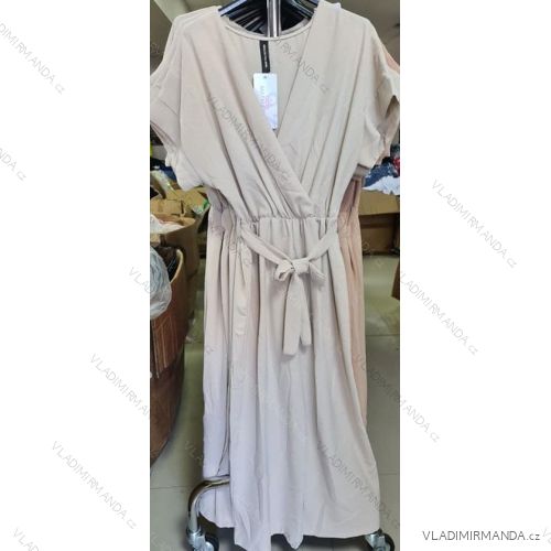 Dress with 3/4-sleeve ladies pocket (uni sl) ITALIAN Fashion IMWD20527