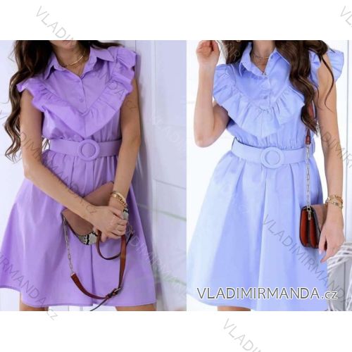 Buttoned Dress with Buttoned Ladies (uni s-m) ITALIAN FASHION IM2203948
