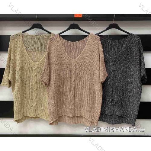 Women's Long Sleeve Sweater (S / M / L one size) ITALIAN FASHION IMWA214327