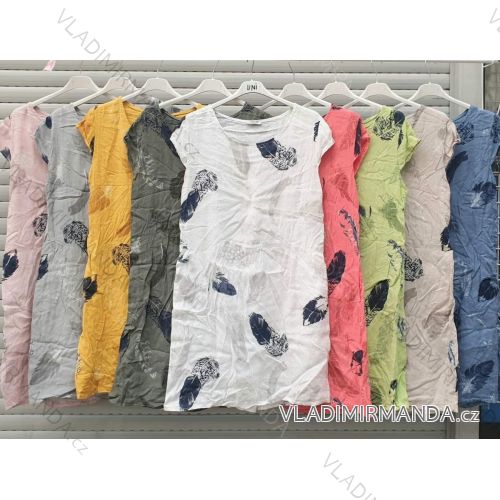 Dress with 3/4-sleeve ladies pocket (uni sl) ITALIAN Fashion IM3181746