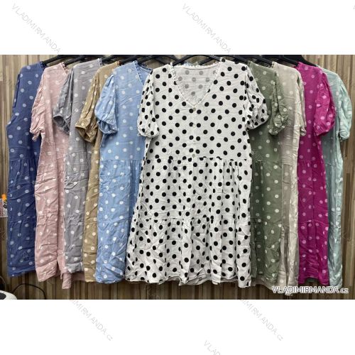 Dress with 3/4-sleeve ladies pocket (uni sl) ITALIAN Fashion IMWD20527
