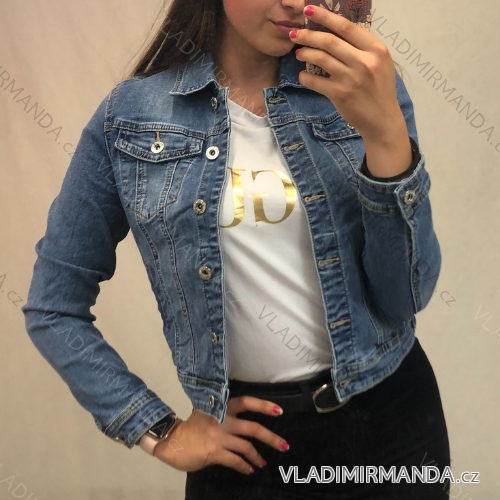 Denim jacket short women's (SL) BS JEANS IM919S5378