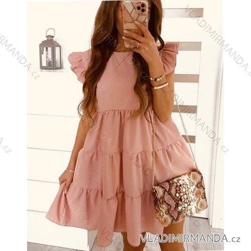 Buttoned Dress with Buttoned Ladies (uni s-m) ITALIAN FASHION IM2203948