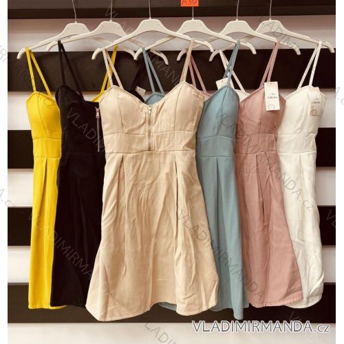 Dress with 3/4-sleeve ladies pocket (uni sl) ITALIAN Fashion IM3181746