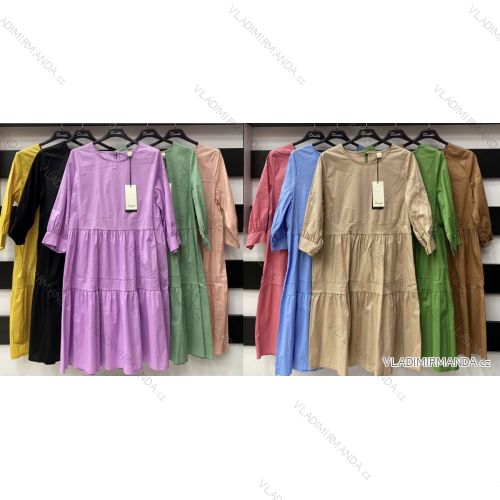 Women's Elegant Long Sleeve Dress (S / M ONE SIZE) ITALIAN FASHION IMWP21u3727