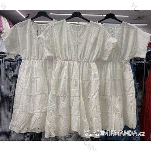 Dress with 3/4-sleeve ladies pocket (uni sl) ITALIAN Fashion IM3181746