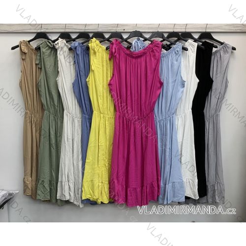Dress with 3/4-sleeve ladies pocket (uni sl) ITALIAN Fashion IMWD20527