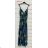 Summer long dress on wide straps women (UNI S / L) ITALIAN FASHION IMK20104
