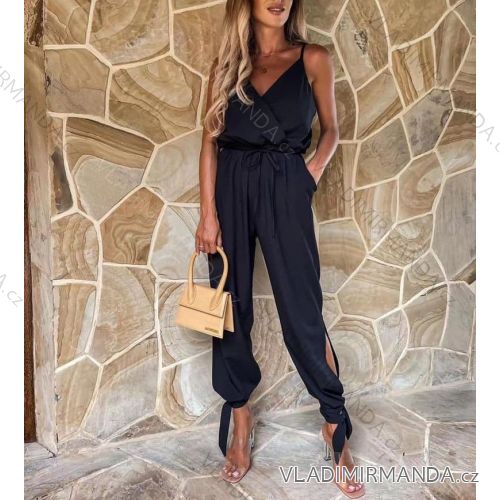 Elegant Sleeveless Overall Long Women's (UNI S / M) ITALIAN FASHION IMM20572