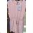 Overall elegant short sleeve long women's (UNI S / M) ITALIAN FASHION IMM20571