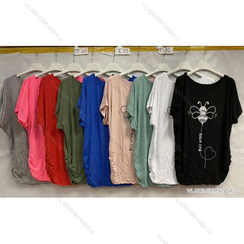 Women's Extended Tunic Dress (XL / 2XL ONE SIZE) ITALIAN FASHION IM421068