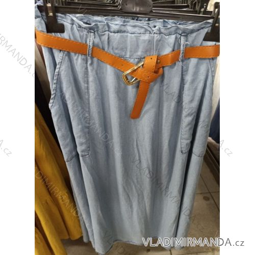 Summer jeans long women's skirt (uni sl) ITALIAN MODE IM719729