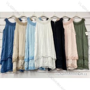 Dress with 3/4-sleeve ladies pocket (uni sl) ITALIAN Fashion IM3181746