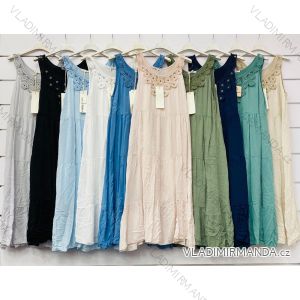 Dress with 3/4-sleeve ladies pocket (uni sl) ITALIAN Fashion IM3181746