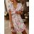 Women's Elegant Long Sleeve Dress (S / M ONE SIZE) ITALIAN FASHION IMWP21u3727