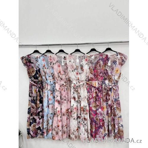 Dress with 3/4-sleeve ladies pocket (uni sl) ITALIAN Fashion IMWD20527