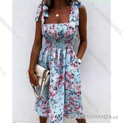 Dress with 3/4-sleeve ladies pocket (uni sl) ITALIAN Fashion IMWD20527