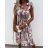 Dress with 3/4-sleeve ladies pocket (uni sl) ITALIAN Fashion IMWD20527