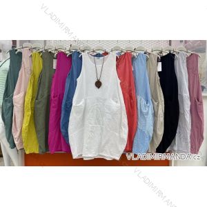 Shirt blouse 3/4 sleeve (UNI XL-3XL) ITALIAN MODA IM420486