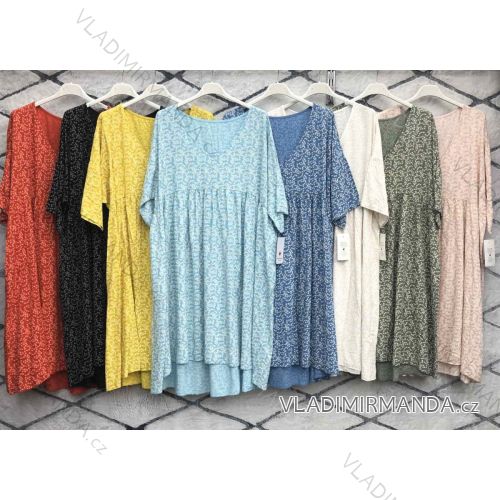 Dress with 3/4-sleeve ladies pocket (uni sl) ITALIAN Fashion IM3181746