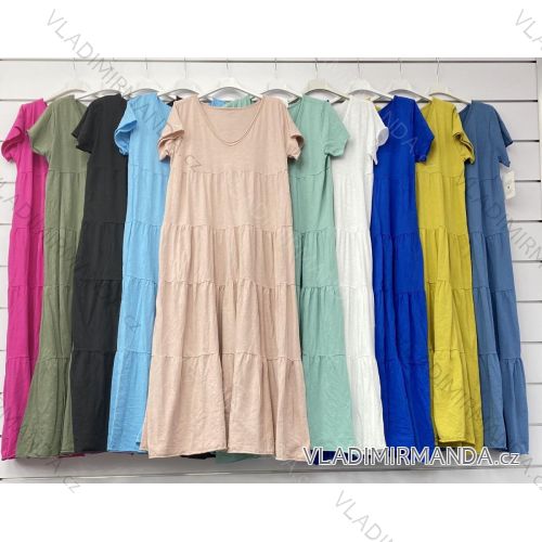 Dress with 3/4-sleeve ladies pocket (uni sl) ITALIAN Fashion IM3181746