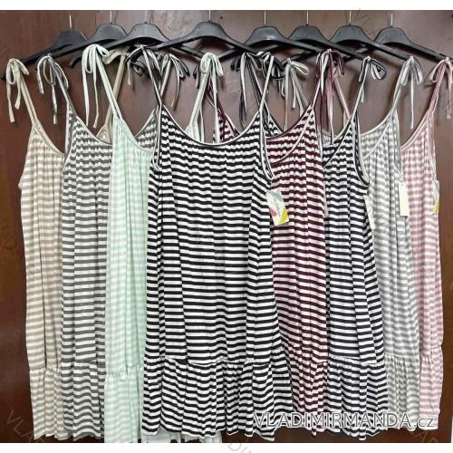 Dress with 3/4-sleeve ladies pocket (uni sl) ITALIAN Fashion IM3181746