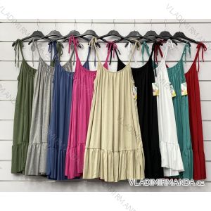 Dress with 3/4-sleeve ladies pocket (uni sl) ITALIAN Fashion IMWD20527