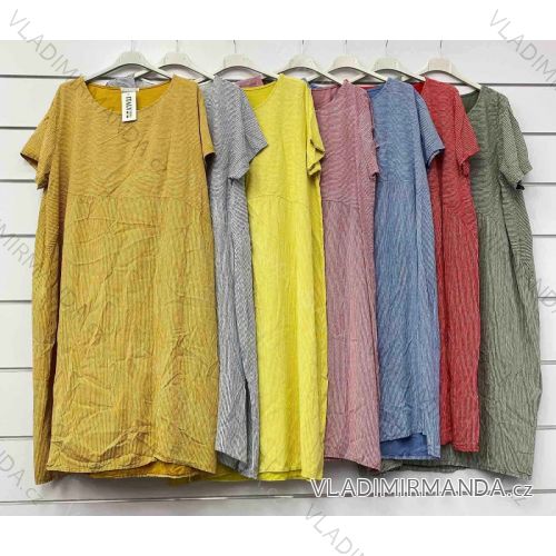 Dress with 3/4-sleeve ladies pocket (uni sl) ITALIAN Fashion IM3181746