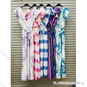 Dress with 3/4-sleeve ladies pocket (uni sl) ITALIAN Fashion IM3181746