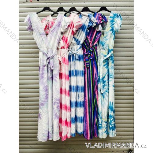 Dress with 3/4-sleeve ladies pocket (uni sl) ITALIAN Fashion IM3181746