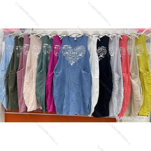 Shirt blouse 3/4 sleeve (UNI XL-3XL) ITALIAN MODA IM420486