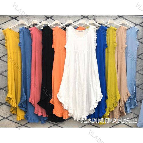 Dress with 3/4-sleeve ladies pocket (uni sl) ITALIAN Fashion IMWD20527