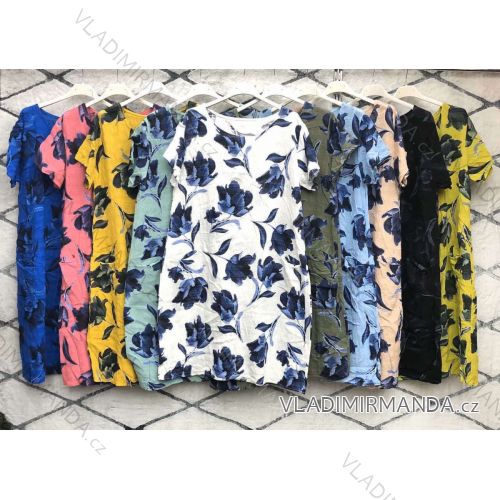 Dress with 3/4-sleeve ladies pocket (uni sl) ITALIAN Fashion IM3181746