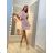 Summer dress with bare shoulders short women (uni s / m) ITALIAN MODE IM91991657