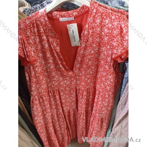 dress short sleeve womens (uni L-2XL) ITALIAN MODA IMS20004