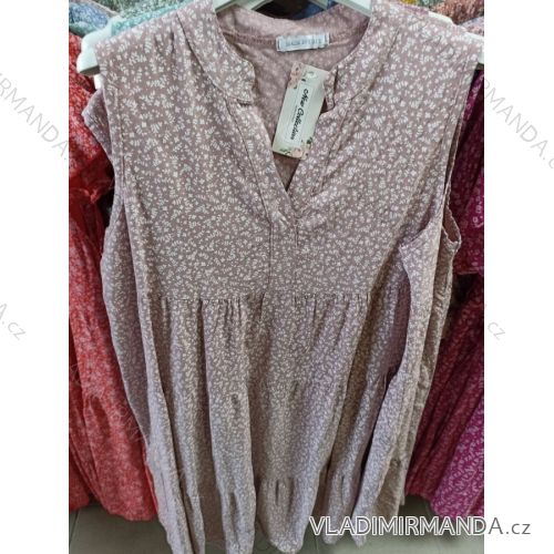 dress short sleeve womens (uni L-2XL) ITALIAN MODA IMS20004