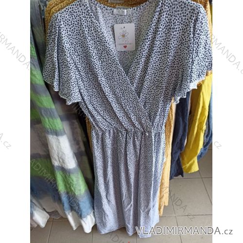 dress short sleeve womens (uni L-2XL) ITALIAN MODA IMS20004