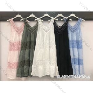 Dress with 3/4-sleeve ladies pocket (uni sl) ITALIAN Fashion IMWD20527