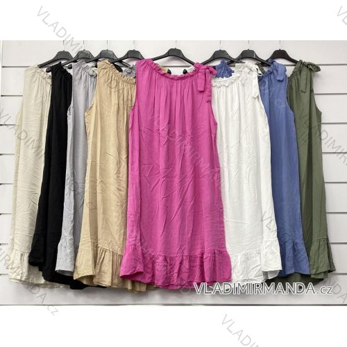 Buttoned Dress with Buttoned Ladies (uni s-m) ITALIAN FASHION IM2203948