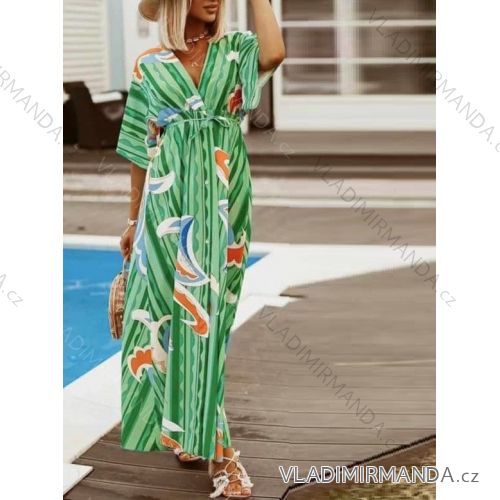 Dress with 3/4-sleeve ladies pocket (uni sl) ITALIAN Fashion IMWD20527