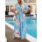 Dress with 3/4-sleeve ladies pocket (uni sl) ITALIAN Fashion IMWD20527