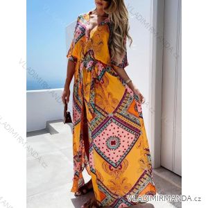 Dress with 3/4-sleeve ladies pocket (uni sl) ITALIAN Fashion IMWD20527